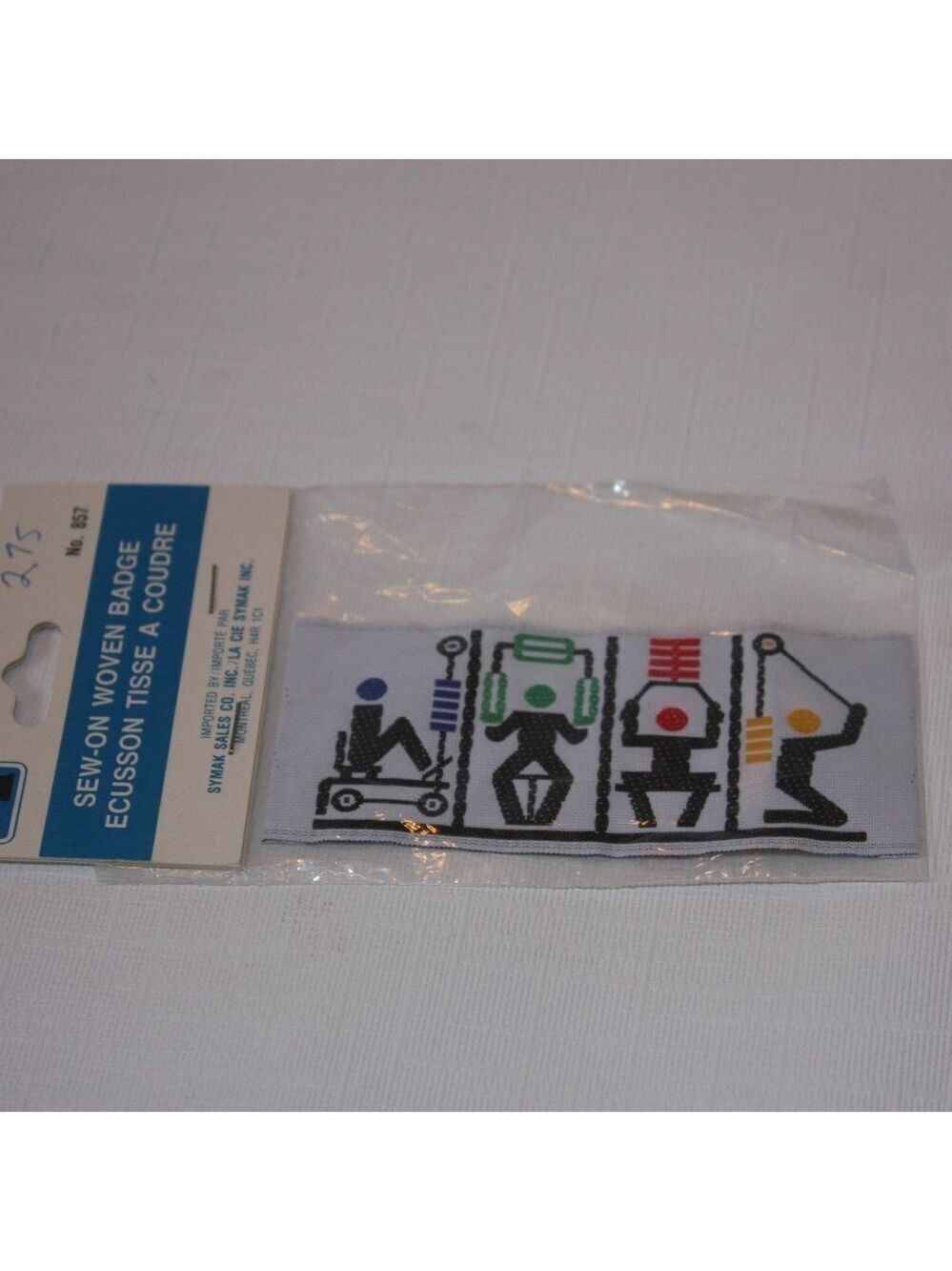 Sew On Fitness Patch Fabric Patch GYM Workout
